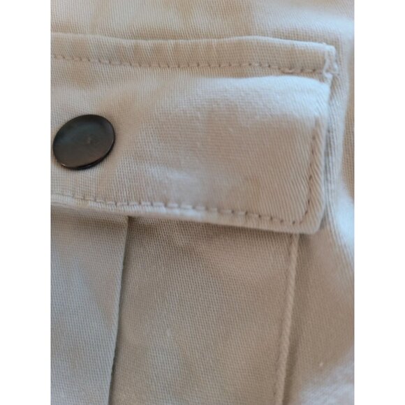 Kenneth Cole New York Jacket Women's Size XS Beige Multi Pockets - Picture 14 of 14